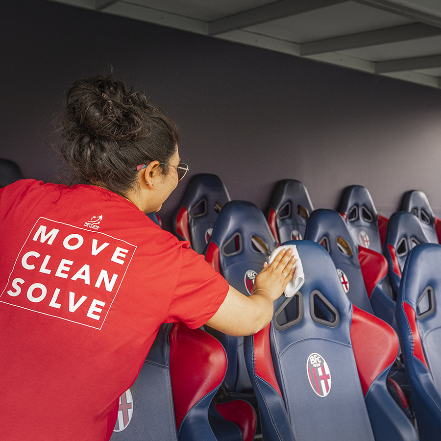 Pulizia Stadio Renato Dall'Ara Bologna Nettuno Eco Service